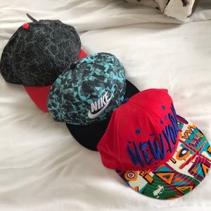 3 hats for sale (could be sold separate if wanted)